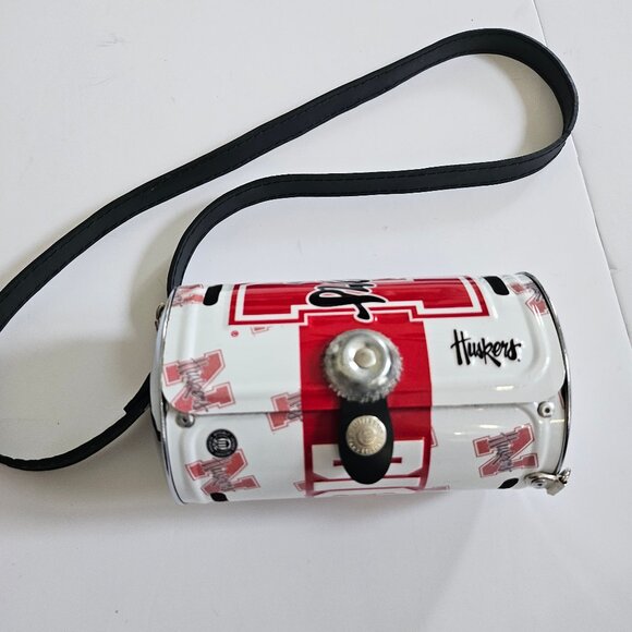 Vintage Little Earth, Nebraska Huskers License Plate Purse Cross body strap - Picture 1 of 10